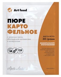 Пюре картофельное с луком, 30г, Артлайф арт9