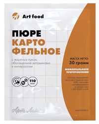 Пюре картофельное с луком, 30г, Артлайф