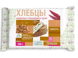 Хлебцы амарантовые с гречей, 100 г, Di&Di