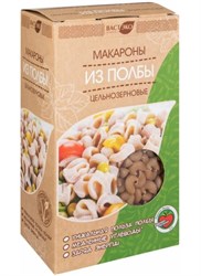 Макароны из полбы Рожки ц/з, 400г, Вастэко васт25