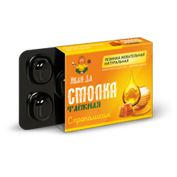 Смолка с прополисом, 4г, Иван да ид49