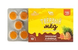 Твердый мед Прополис и живица, 30г тмед8