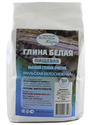 Глина белая пищевая, 1кг, Источник жизни глина3