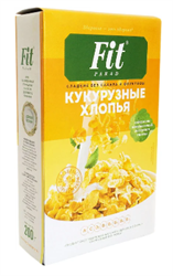 Хлопья кукурузные, 200г, ФитПарад фп21