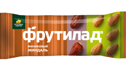 Батончик финиковый Миндаль, 42г, Фрутилад фру30