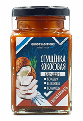 Сгущенка кокосовая соленая карамель, 230г, Добрые традиции добтр16
