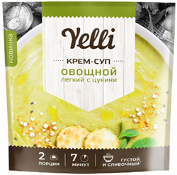Крем-суп овощной с цукини, 70г, Ярмарка Кафе Йелли ярм040