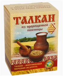 Талкан из пророщенной пшеницы, 500г, Сибтар ст40