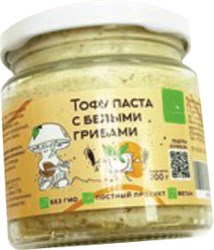 Тофу-паста с белыми грибами, 200г, Соймик