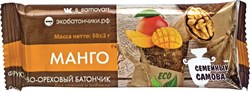 Батончик Манго, 50г, Семейный самовар семс15