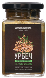 Урбеч из семян конопли, 260мл, Добрые традиции добтр40