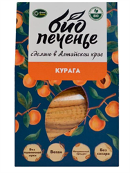Биопеченье с  кукурузной мукой Курага, 100г, Грин злак гринзл12