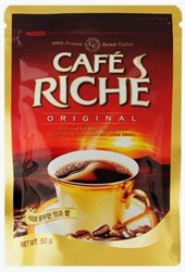 Кофе натуральный растворимый Riche original, 50г,Корея