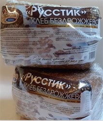 Хлеб бездрожжевой Русстик, 350г, Монастырский двор мдв13