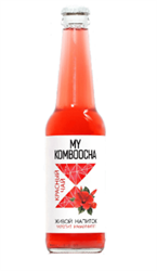Комбуча Красный чай, 0,33л, My komboocha komb11