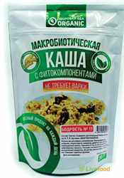 Каша Бодрость безглютеновая, 200г, Organic кшорг7