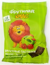 Фруктовые пастилки Кидс Яблоко, 30г, Фрутилад фру40