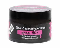 Крем для лица ночной 40+ антивозрастной, 50мл, VI-Cosmetics виай129