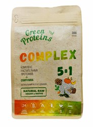 Комплекс белков 5в1, 300г, Green protein гринпр12