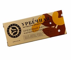 Батончик ореховый карамельный, 40г, Урбечная урб22