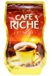 Кофе натуральный растворимый Riche original, 170г,Корея бонсай13