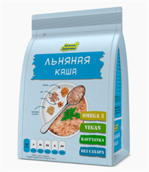 Каша льняная заварная, 250г, КЗ кз040