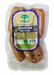 Шпикачки Фирменные, 400г, Вего вего186
