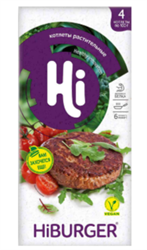 Котлета растительная Hi, 400г, Эфко эфко4