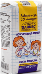 Крупка Кукурузная манка, 450г, Гарнец гар5