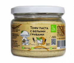 Тофу-паста с белыми грибами, 200г, Соймик сой39