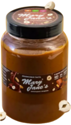 Арахисовая паста шоколадная с фундуком, 1000г, MJ Kitchen мд31