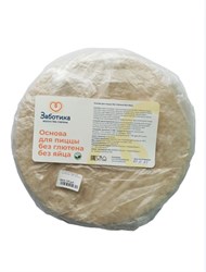 Основа для Пиццы без глютена 3шт, 400г, Заботика збт3