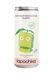 Напиток без сахара Лимонад, 330мл, Lapochka лапч5
