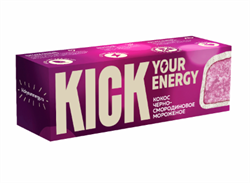 Батончик Кокос-Черносмородиновое мороженое, 45г, Kick кик28