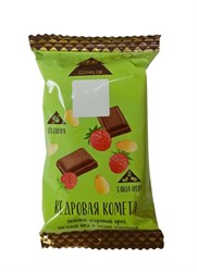 Кедровая комета в шок.глазури с земляникой, 40г, Сибирский кедр сибкедр91