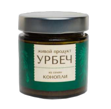 Урбеч из семян Конопли, 200г, Живой продукт жпр035