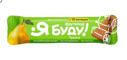 Батончик фруктовый Я Буду Груша, 15г, Фрутилад фру44