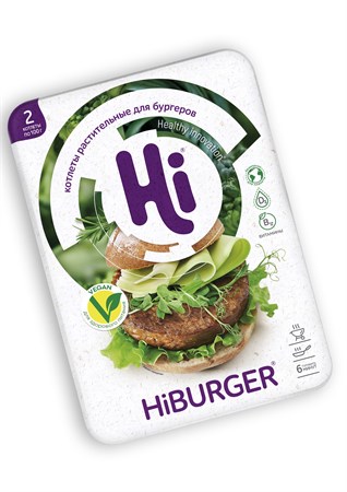 Котлета растительная Hi для бургера, 200г, Эфко эфко6