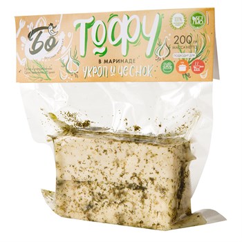 Тофу в маринаде Укроп и чеснок, 200г, Бо бо15