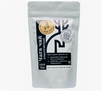 Чага чай классический, 100г, Душа Леса добтр57