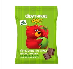 Фруктовые пастилки Кидс Яблоко-малина, 30г, Фрутилад фру39