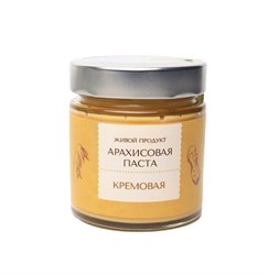 Арахисовая паста Кремовая, 200г, Живой продукт жпр039