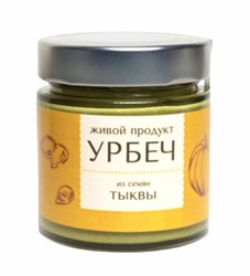 Урбеч Тыква, 200г, Живой продукт жпр022